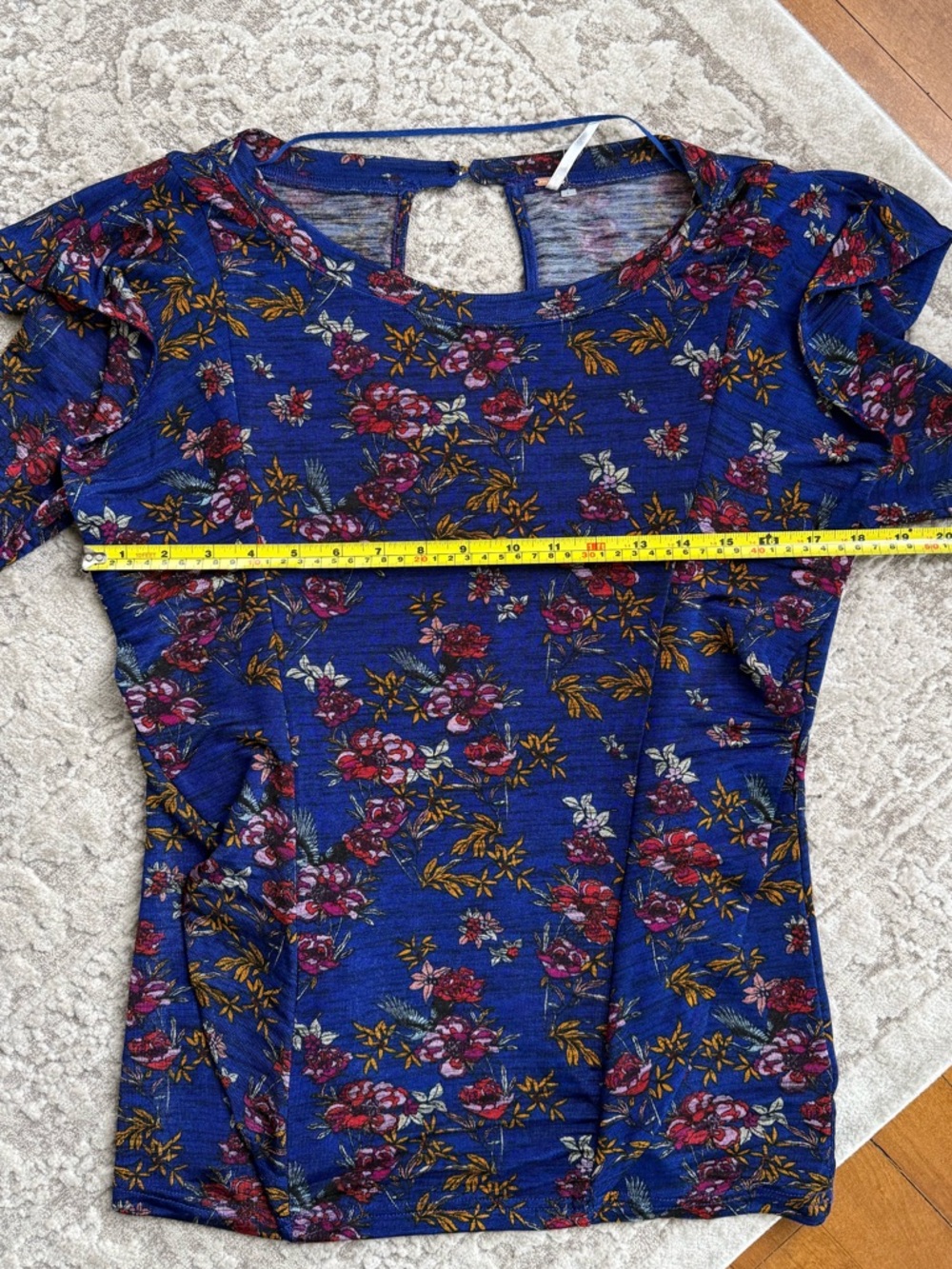 Free People Dock Street Ruffled Top - Picture 3 of 11